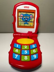 Fisher Price Peek A Boo Friendly Friends Flip Phone 2006 Tested and Working - Picture 1 of 5