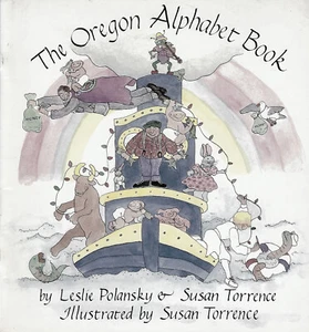 The Oregon Alphabet Book 1983 Leslie Polensky Susan Torrence - Picture 1 of 2