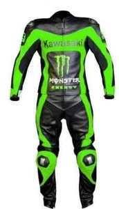 Custom Motorbike Motorcycle Racing Leather 1 & 2 Piece Suit - Bild 1 von 7