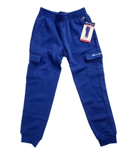 New Champion Boys Cargo Jogger Pant Blue size M 10 - 12 - Picture 1 of 5