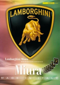 Folder Poste 2007 - Lamborghini Miura - Serie Tematica "Made in Italy" - Foto 1 di 4
