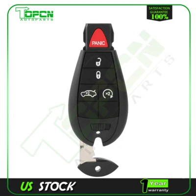 Llavero de coche con control remoto de entrada sin llave para Chrysler 300 2008 2009 2010 2011 Foto 1 de 4