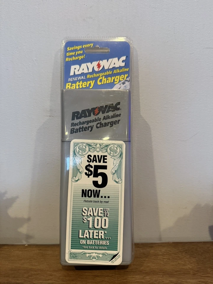 НОВЫЙ RAYOVAC ПЕРЕЗАРЯЖАЕМЫЙ УНИВЕРСАЛЬНЫЙ АККУМУЛЯТОР ЗАРЯДНОЕ УСТРОЙСТВО AA / AAA / C / D / 9V - Изображение 1 из 1