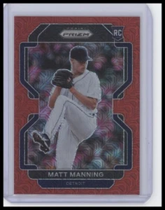 2022 Panini Prizm #260 Matt Manning Red Mojo Prizm #/149 - Picture 1 of 2