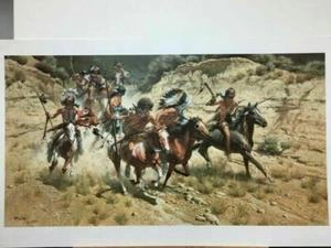 Frank McCarthy "  The Decoys " 384/1000 PAPER MINT COA 44X25.75 - Picture 1 of 12