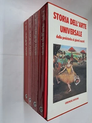 STORIA DELL'ARTE UNIVERSALE 4 VOLUMI - AAVV - GREMESE - 1992 - Immagine 1 di 2