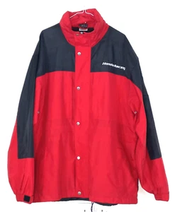 Chaqueta con capucha abrigo grande Honda Racing Dread High Performance Gear Reino Unido roja negra - Imagen 1 de 10