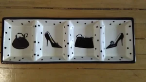 Sakura Piatto Noci Olive Lati Mademoiselle Scarpe e Borse, Punti Neri - Foto 1 di 4