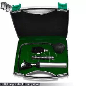 NEU * ENT Diagnose, Otoskop, Ophthalmoskop Set mit Insufflator Birne NT-527 - Bild 1 von 3