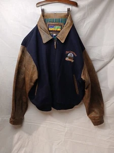 Vintage 80’s Tony Nowak Collection, The Shipyard Export Ale Zip Up Jacket Sz: XL - Bild 1 von 5