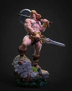1/6 38CM Heman 2023 Impresión 3D Kit Modelo de Figuras Sin Pintar Sin Montar Kits de Garaje - Imagen 1 de 6