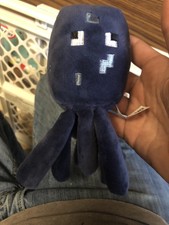 2013 Minecraft Movie Plush Squid