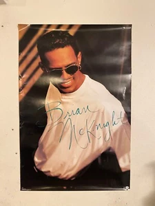 Poster: Brian McKnight: One Last Cry (1992): original CD LP album promo 24x36 - Picture 1 of 3