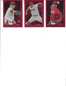 2014 Topps Series 2 Red Hot Foil Addison Reed Arizona Diamondbacks # 551 - Picture 1 of 1