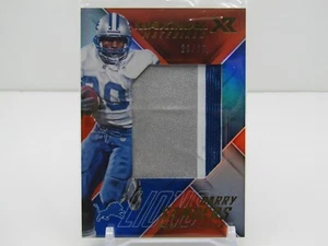 BARRY SANDERS 2017 XR JUMBO PATCH! #20/25! SP! JERSEY #!! DETROIT LIONS! - Picture 1 of 2
