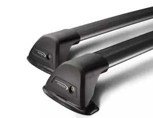 Yakima Flush Bar Black Roof Rack Pair S7YB - 8050222 - Picture 1 of 3