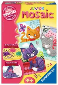 Ravensburger 183531 Mosaic Junior: Cats NUEVO EMBALAJE ORIGINAL: - Imagen 1 de 3