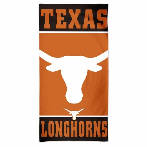TEXAS LONGHORNS 30"X60" SPECTRA BEACH TOWEL NEW WINCRAFT 👀 Cover