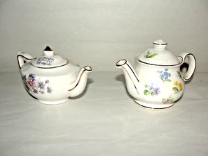 2 ollas de té vintage en miniatura James Sadler - Imagen 1 de 15