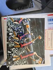 Lebron James Miami Heat #6. 8×10 original handsigniertes Foto. - Bild 1 von 4