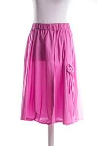 Falda Champagne Horatio talla 40 rosa rosa aplicación algodón - Imagen 1 de 3