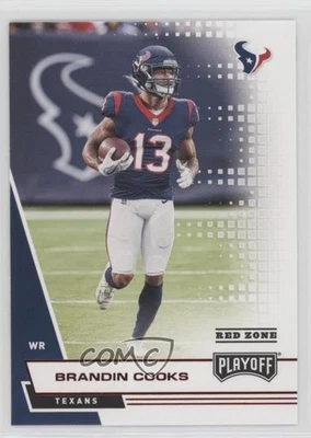 2020 Panini Playoff Red Zone Brandin Cooks #51 - Image 1 of 2
