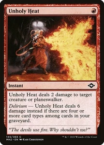 [MTG] Unholy Heat (145) (MH2) casi nuevo - Imagen 1 de 1