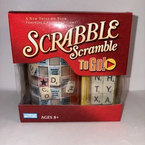 Scrabble Scramble To Go! Travel Crossword Game Parker Brothers. New - Picture 1 of 12