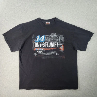 Camiseta Tony Stewart #14 NASCAR Adulto XL Negra Móvil 1 Racing Chase Auténtica Foto 1 de 4