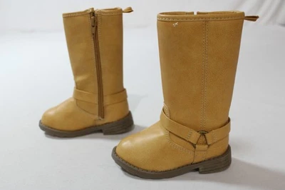 Botas de montar Carter's para niñas pequeñas con cremallera lateral AC2 marrón talla US:5 EU:20  Foto 1 de 4