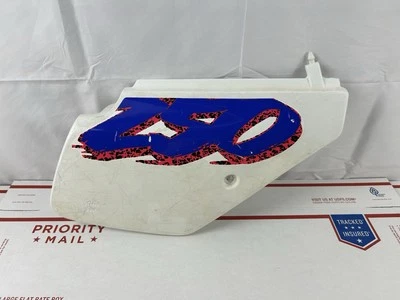 Cubierta del panel lateral derecho 90-95 Suzuki DR 250 350 SE DR250 47111-14D00-30H fabricante original Foto 1 de 4