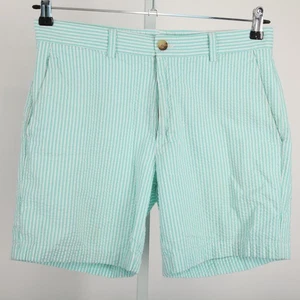 Vineyard Vines Breaker Shorts Herren 30 Seersucker Sommer adrett klassisch Freizeit - Bild 1 von 10