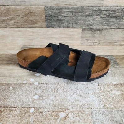 Sandalias Birkenstock Uji para hombre talla 13 gamuza cuero sin cordones punta abierta deslizables Foto 1 de 4