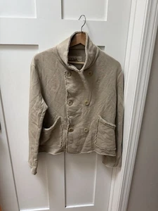 Frank & Eileen Mini Belfast Sweatshirt Peacoat Triple Fleece - hellbraun Small neu ohne Etikett - Bild 1 von 5