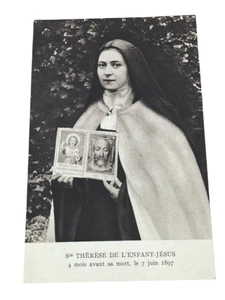 Heilige Theresia vom Jesuskind 4 Monate vor ihrem Tod 7. Juni 1897 - Bild 1 von 2