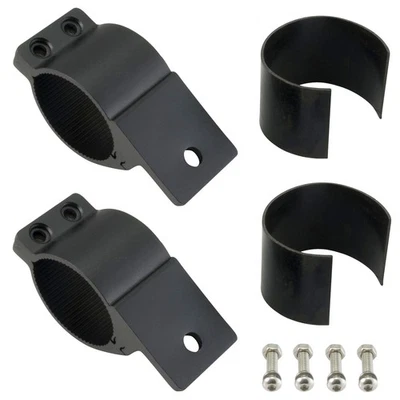 2x Zusatzscheinwerfer Halterung Rohrschelle LED Bar Stoßfänger Klemme 49 - 54mm - Bild 1 von 4