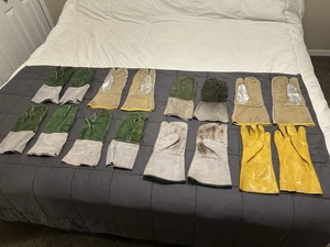 HOCHTEMPERATURHANDSCHUHE Hitzebeständig Sicherheit Schutz Schweißen Stulpe Handschuh Posten - Bild 1 von 18