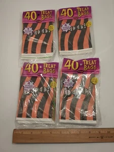 4 bolsas de papel de caramelo truco de Halloween de colección 4 estilos 40 cada una (160) nuevas en stock 1995 EE. UU. - Imagen 1 de 8
