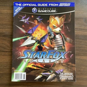 Star Fox Assault Strategy Guide The Official Guide From Nintendo Power con PÓSTER - Imagen 1 de 4