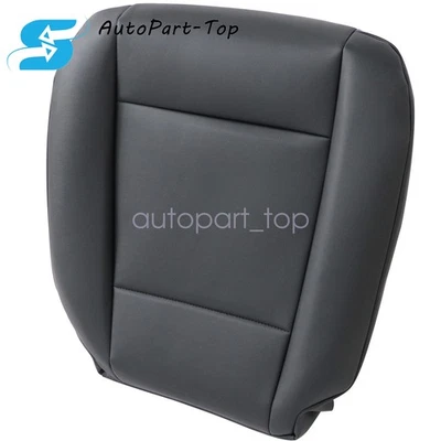 NUEVO para BMW E70 X5 2007-2013 parte inferior del conductor cubierta de asiento de cuero de repuesto negra Foto 1 de 4