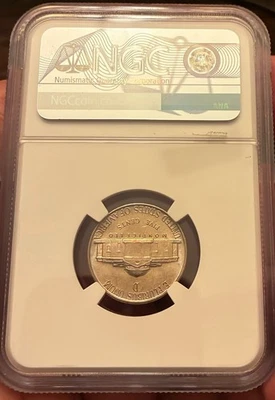 Denver Jefferson Silver War Nickel 1943 D MS67 6FS 6 pasos completos  Foto 1 de 2