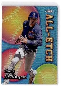 2024 Topps Chrome Update Cody Bellinger #CAEU-6 Chrome All-Etch Chicago Cubs - Picture 1 of 2