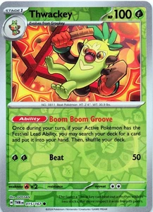 Thwackey 015/167 - REVERSE HOLO - SV06: Twilight Masquerade - NM - Picture 1 of 2