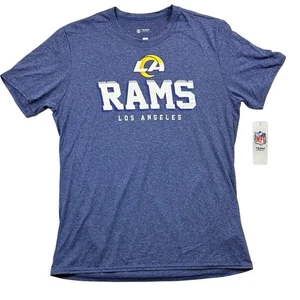 NFL Team Apparel Los Angeles Rams Short Sleeve Graphic TShirt Womens Size M NWT - Picture 1 of 11