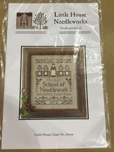Little House Needleworks Cross Stitch Chart 7 Needlework School Diane Williams - Picture 1 of 3