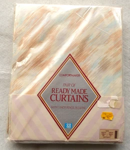 Co-op Comfortmaker pencil pleat curtains Width 66" Drop72" New - Picture 1 of 4