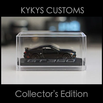 KYKYS Edición Coleccionista Hot Wheels Ford Shelby GT350R en Negro Foto 1 de 4
