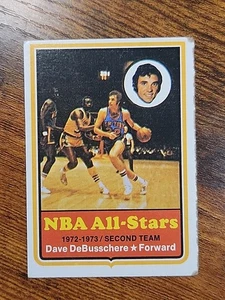 1973 Topps #30 Dave DeBusschere 2nd Team All Star HOF VG Cond. New York Knicks - Picture 1 of 3