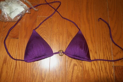 XS Victoria's Secret MUITO SEXY ❤️ Maiô TRIÂNGULO BIQUÍNI TOP ❤️ Lg.PAD HALTER - Imagem 1 de 4