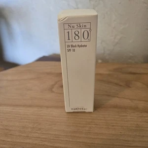 Nu Skin Nuskin 180 UV Block Hydrator SPF 18 Broad Spectrum Defense Box Sealed - Picture 1 of 4
